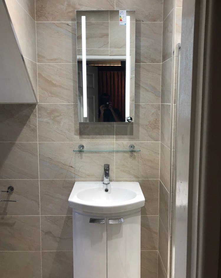 Bathroom installation in Bury