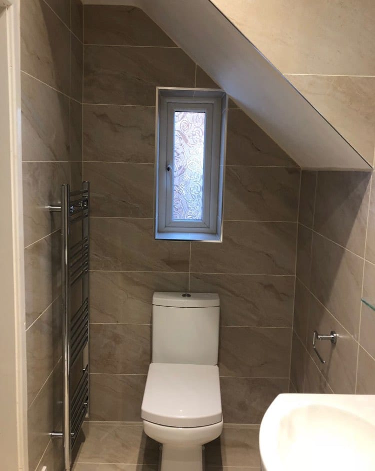 Bathroom installation in Bury