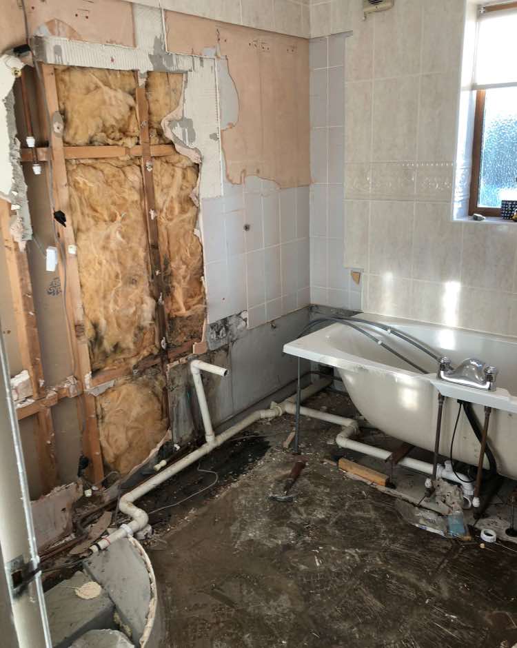 Bathroom installation in Haslingden