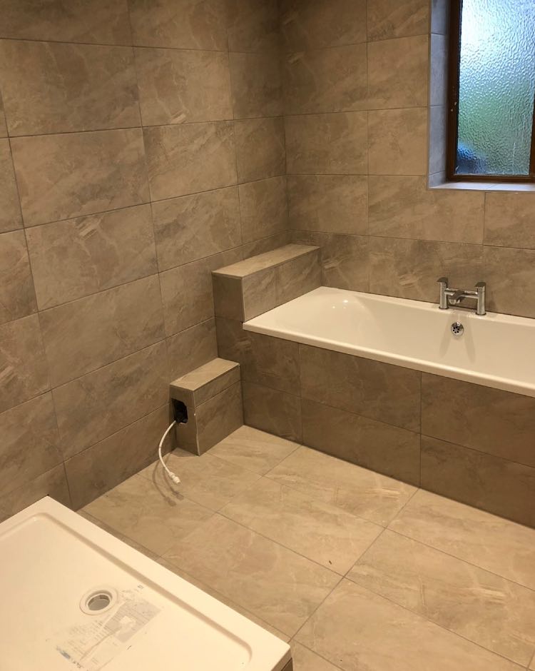 Bathroom installation in Haslingden