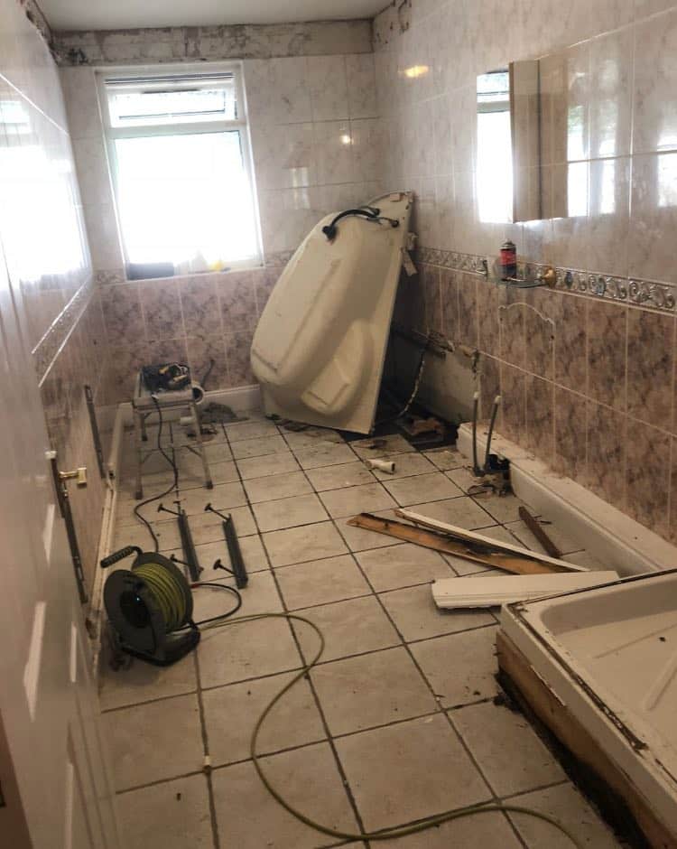 Bathroom installation in Bamford