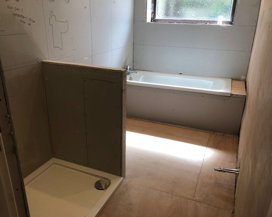 Bathroom installation in Whitworth