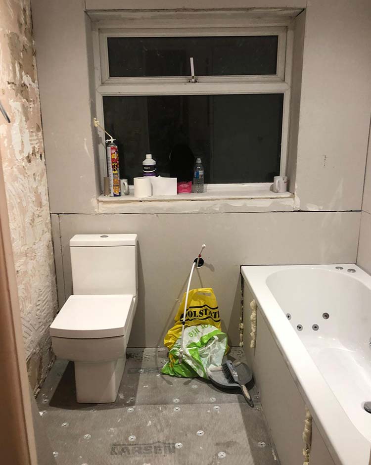 Bathroom renovation in Royton